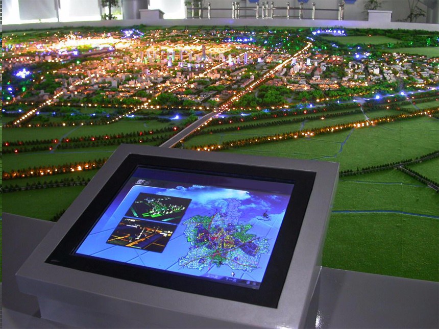 浙江規(guī)劃沙盤模型1:1500