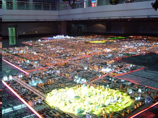 城市規(guī)劃沙盤模型